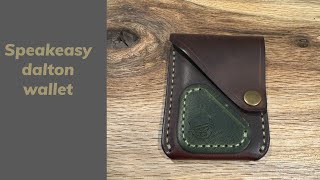 Speakeasy leather dalton wallet