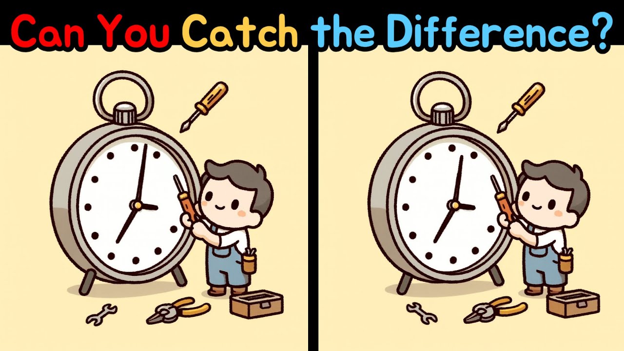 Spot The Difference: Can You Catch the Difference? [Find The Difference!]