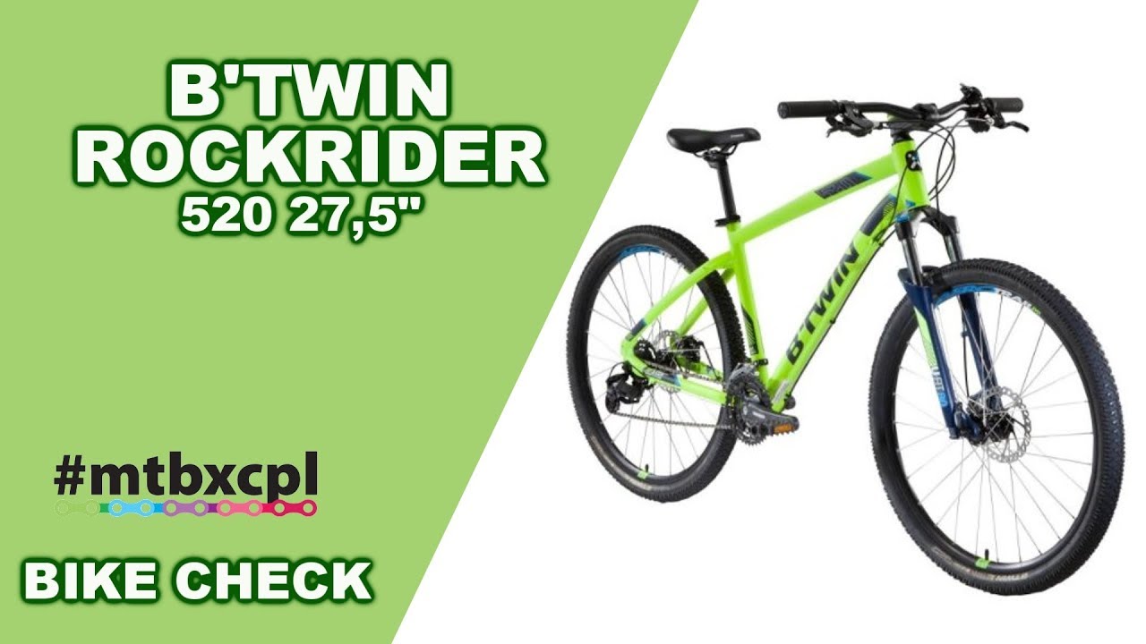 B Twin Rockrider 520 27 5 Bike Check Mtbxcpl Youtube