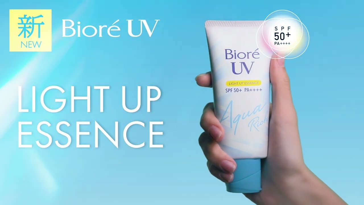 Brighter Looking, Radiant Skin with Biore UV Light Up Essence!