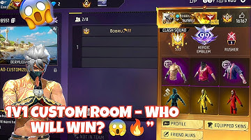 PRIME 8 PLAYER vs NOOB 😱|1V1 CUSTOM ROOM🔥| WHO’S THE REAL KING‼️#FreeFire #1v1CustomRoom#viralvideo 