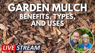 🤔 Live | Garden Mulch -  Benefits, Types, and Uses☕ #Live #mulching   #garden