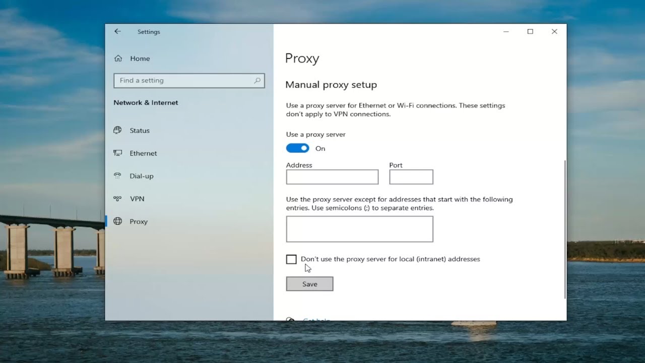 How To Connect To a Proxy Server on Windows 10 [Guide] - YouTube