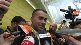 def, di maio: "non c' nessun piano b, noi non arretriamo"