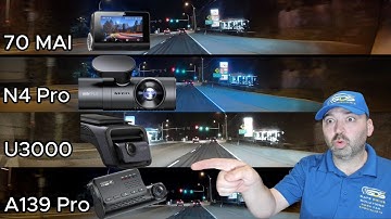 Viofo A139 Pro vs Thinkware u3000 vs Vantrue n4 Pro vs 70MAI A810