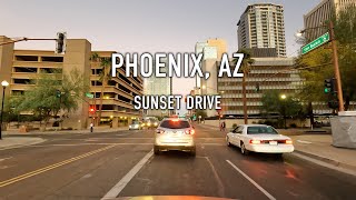 Phoenix Sunset Drive in 4K