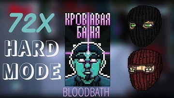 [HUNTER BROTHERHOOD] Bloodbath (Hard Mode) 72x Full Combo | Hotline Miami 2 (level editor)