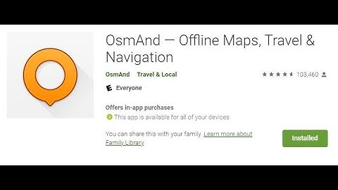 Osmand Free Offline GPS App For Hunters, Boaters, Hikers, Explorers. Android & iPhone 2021