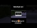 #minecraft #shorts Minecraft bedrock edition best UI