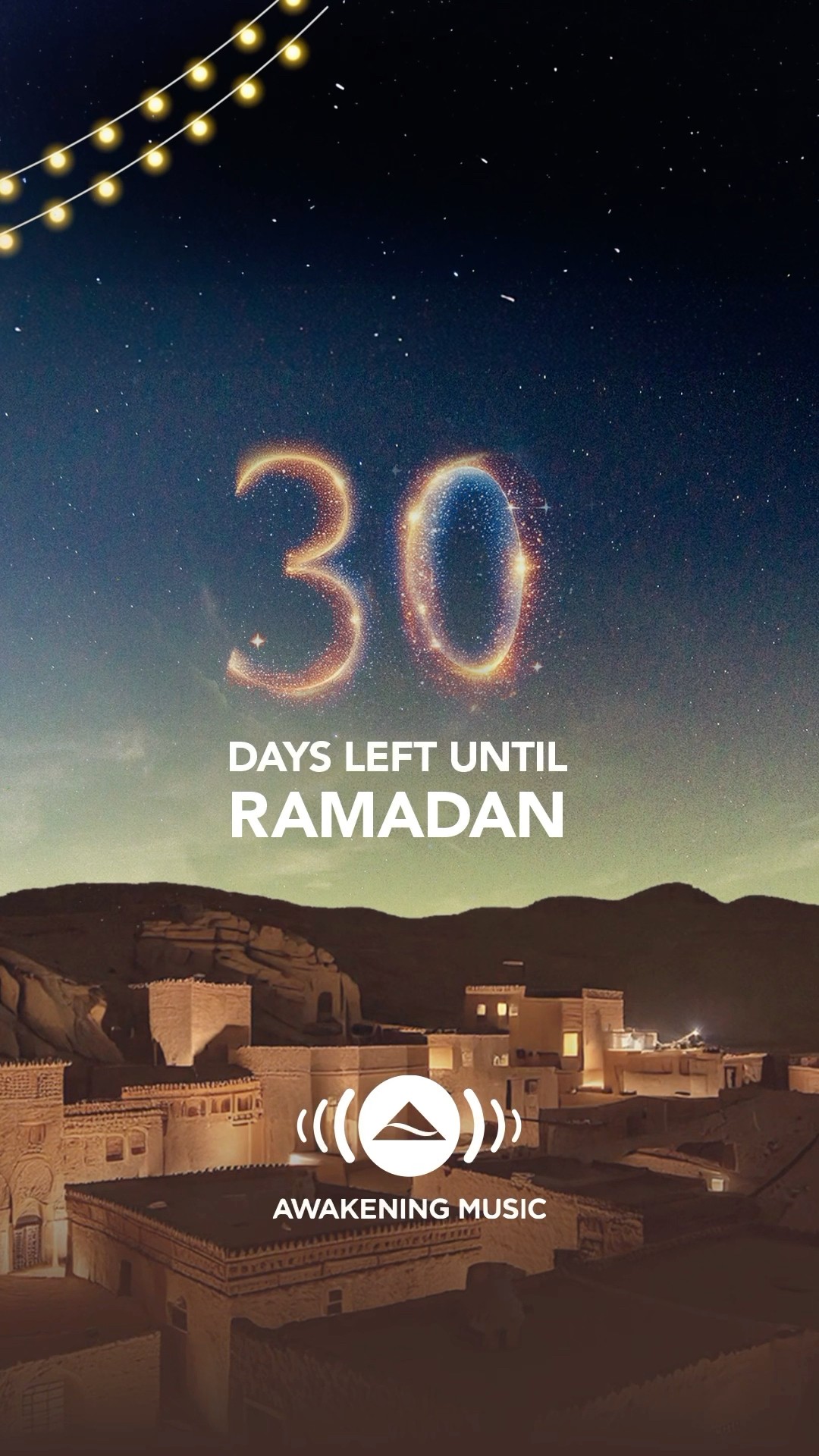 30 Days Until Best Month of The Year ✨? #ramadan #ramadanmubarak