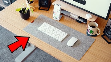 Which Desk Mat Is Right For Your Desk Setup? (Wool vs Leather vs Matte)