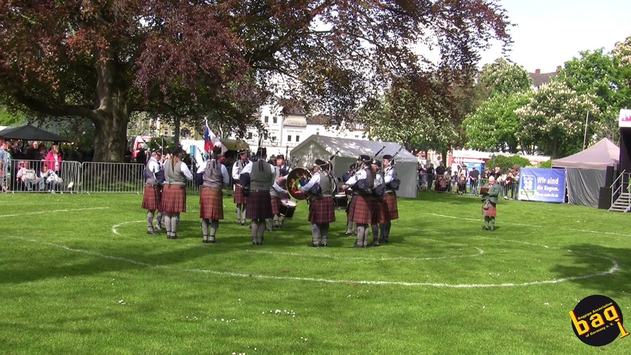 The Essern Highlanders Pipeband  Grade 4,  Peine 2024