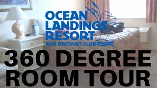 Oceans Landing Resort 360 Degree Room Tour - Snooze Park Cruise Package One Bedroom Walkthrough