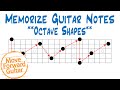 Memorize Guitar Notes - Octave Shapes