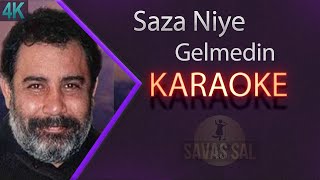Saza Niye Gelmedin Karaoke Türkü Resimi