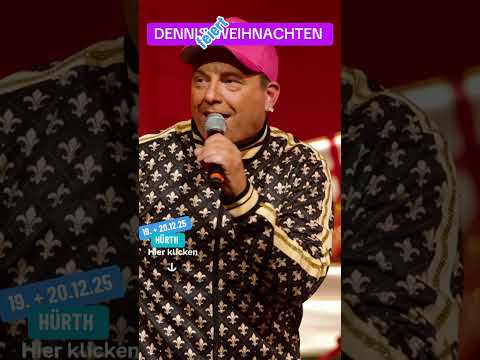 Weihnachten an der Kasse - dennis Weihnachtsshow 19.+ 20.12.25 in Hürth - www.der-dennis.com