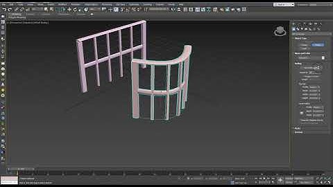 17.AEC Extended Railings (Hindi) 3DS Max , Vray