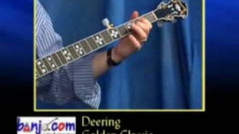 Banjo.com video: demo of a new Derring Golden Classic 5 String Banjo