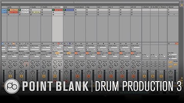 Drum Production & Sound Design in Ableton Live Part 3: Grouping & Mixing