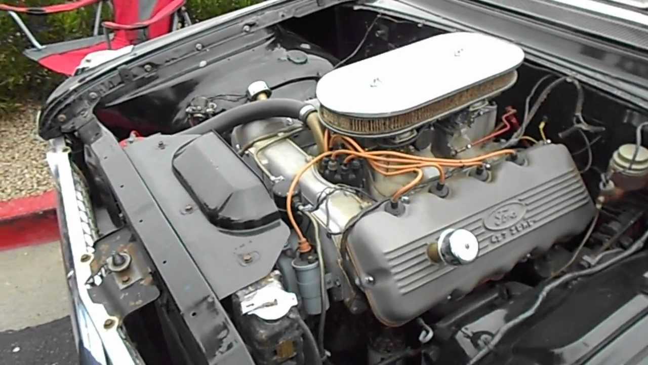 1961 Ford Starliner 427 SOHC Cammer LOUD and MEAN - YouTube impala 3 8 engine diagram 