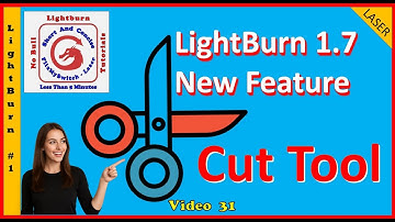 Lightburn cut trim  tool, no more node editing or Boolean tools edit the easy way ✂✂✂