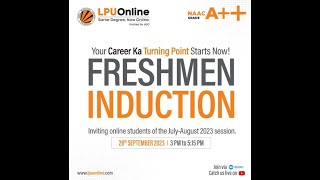 LPU Online Induction Programme (July-August Session, 2023)