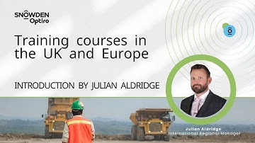 Training Courses in the UK and Europe - Introduction by Julian Aldridge