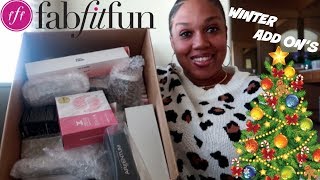 FABFITFUN WINTER ADD ON'S 2019 /LOT'S OF GOODIES