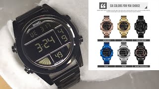 SKMEI 1448 DG1448 Original Jam Tangan Pria Digital Casual Water Resist