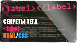 Секреты тега label HTML/CSS