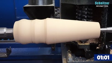 Schnitzer 4 Axis Cnc Wood Lathe