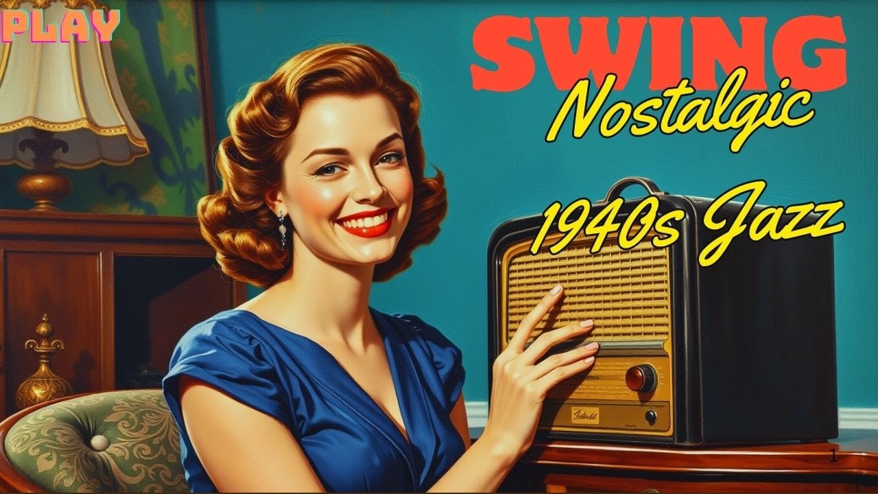 Vintage Old Radio Swing 📻 |  Jazz for Nostalgic Memories