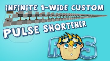 MINECRAFT: Infinite 1-Wide Customisable Pulse Shortener!