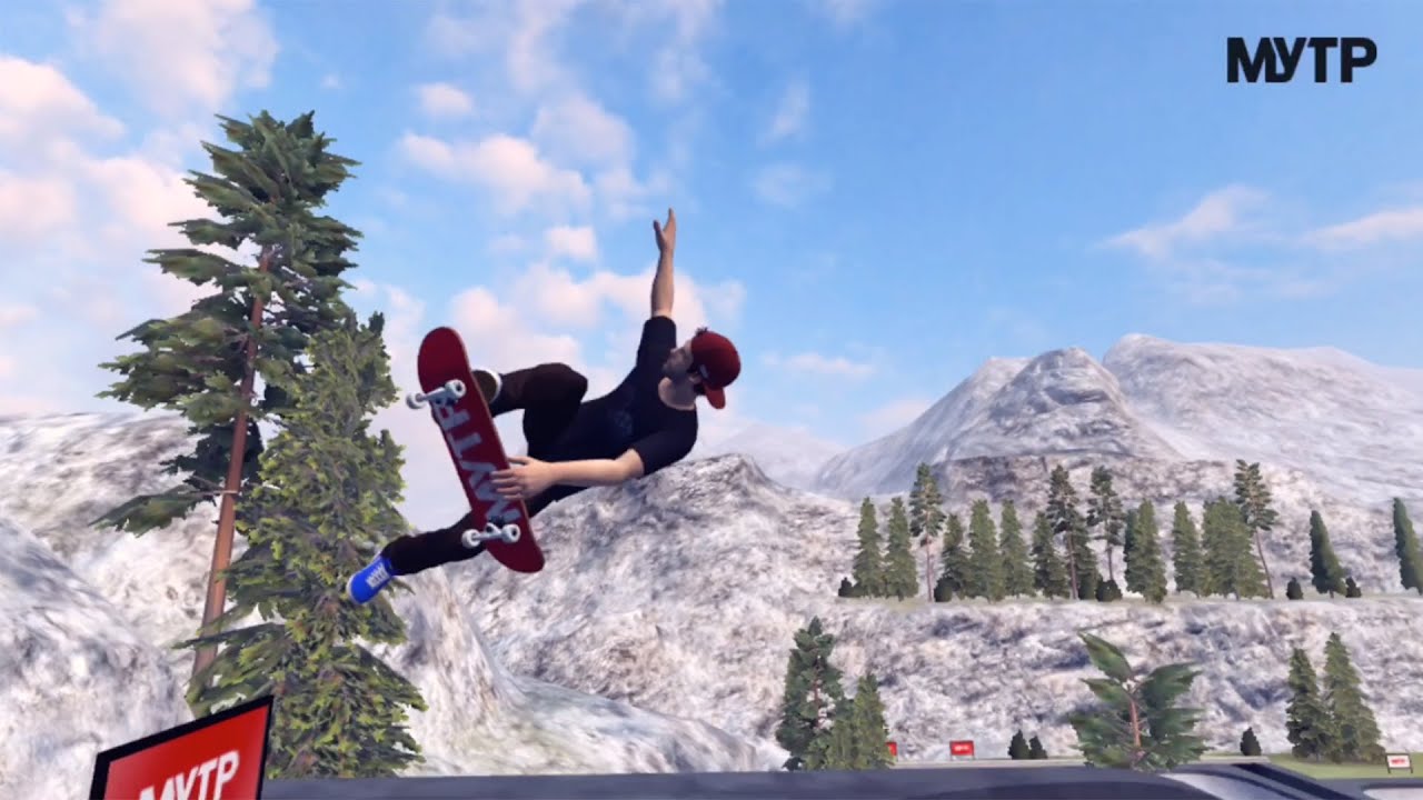 MyTP 3 - Snowboard, Freeski and Skateboard Game for iPhone, iPod touch and  iPad [GAMEPLAY TRAILER] 