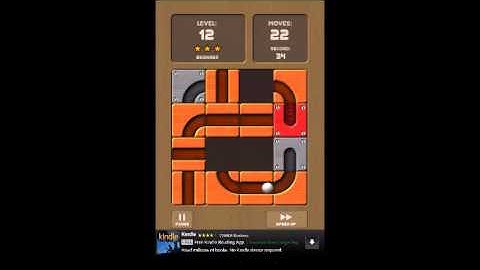 Unroll Me Beginner Level 12 Walkthrough 3 Stars