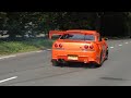 Sportcars Accelerating! Skyline R33, F8 Tributo, Akrapovic GT3, Top Secret GTR, 650S, M3 G80 &amp; MORE!