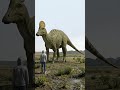 Corythosaurus vs Human — The Helmet-Crested Dinosaur