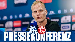 "Ich bin stolz auf meine Mannschaft" | S04-PK nach Düsseldorf | FC Schalke 04