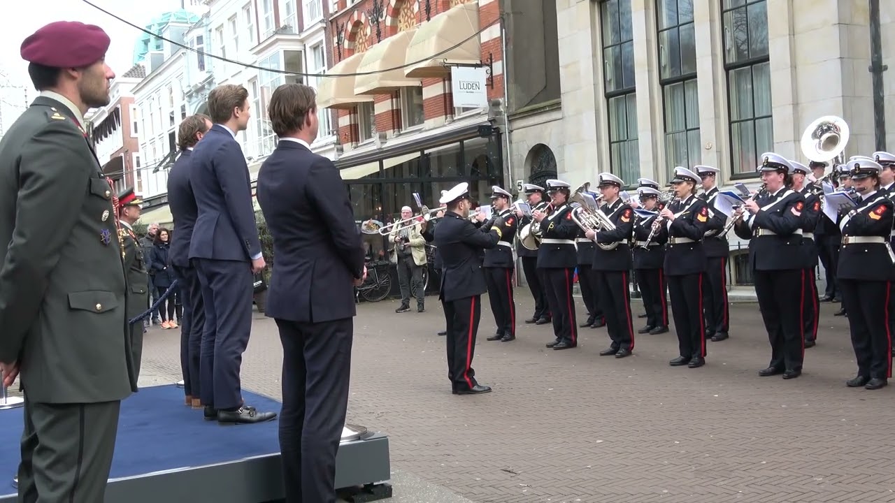 Marinierskapel - Afscheidsceremonie voormalige bewindslieden Min. van Defensie - 23 februari 2026