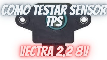 Como testar #sensor #TPS  com #osciloscópio.