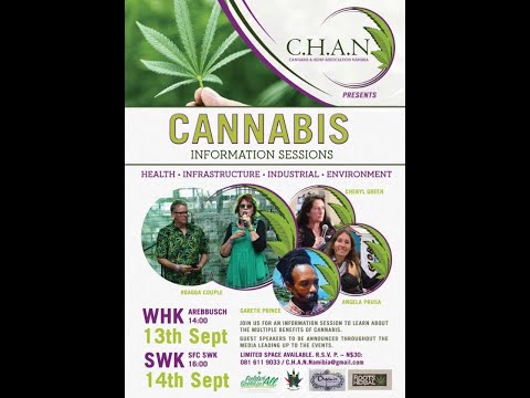 Gareth Prince and the Dagga Couple's Cannabis Information Session in Namibia