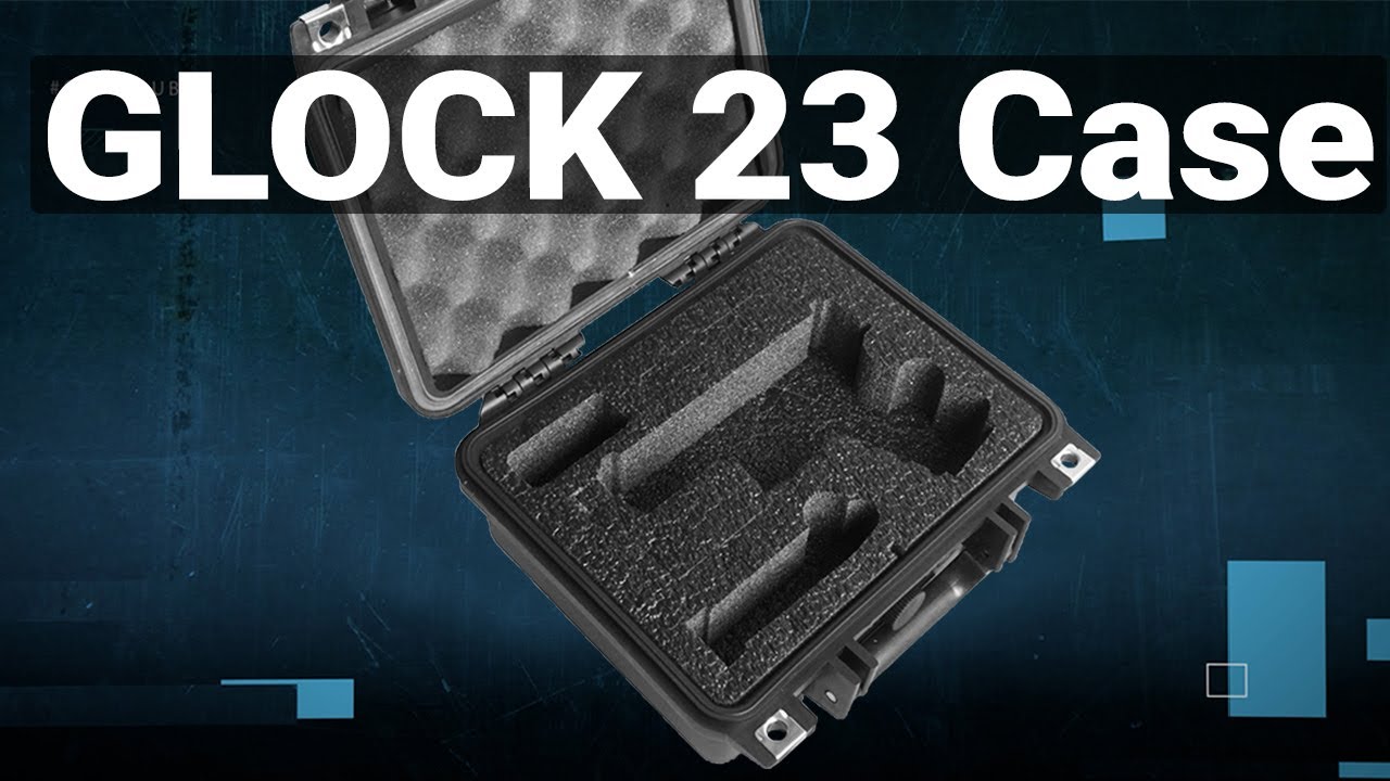 Glock 23 Pistol Case - Video