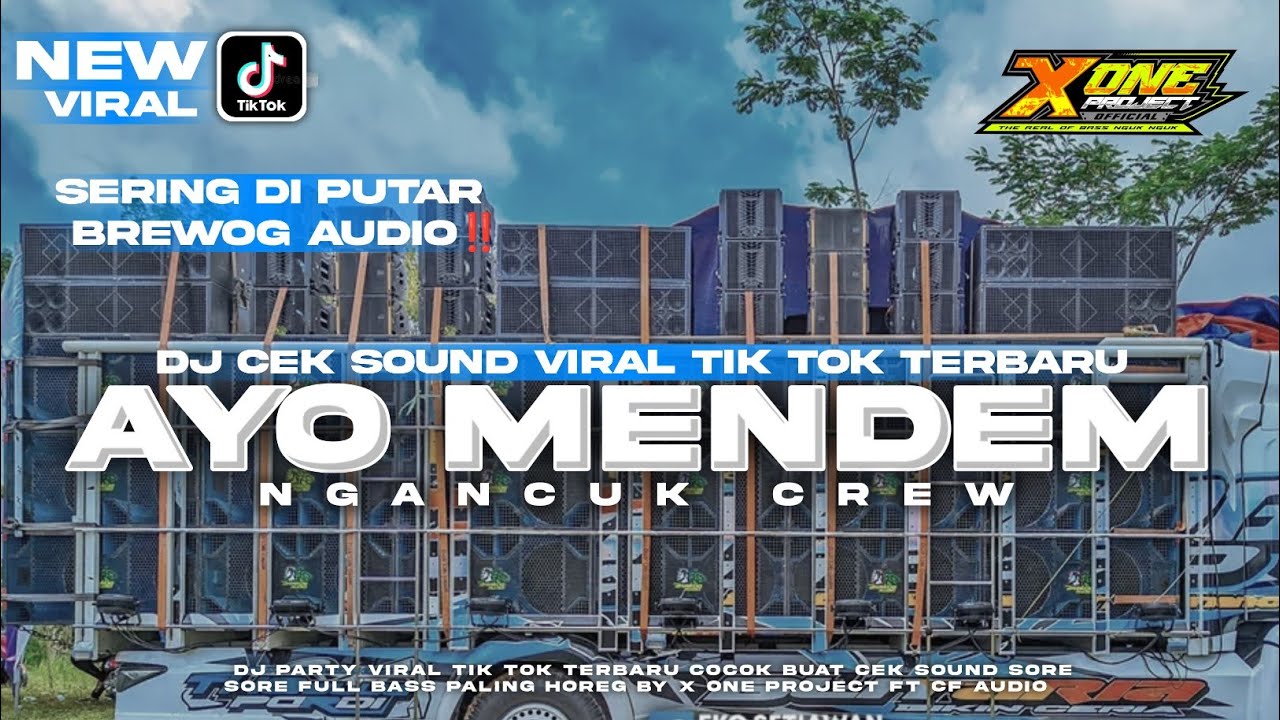 DJ CEK SOUND TERBARU FULL BASS HOREG • VIRAL SEDUNIA ‼️