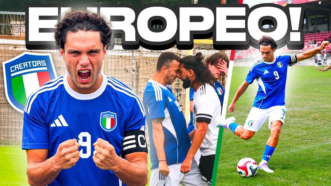 🇮🇹🇩🇪 EUROPEO CREATORS CUP con LA NAZIONALE CREATORS! 🇳🇱🏴󠁧󠁢󠁥󠁮󠁧󠁿