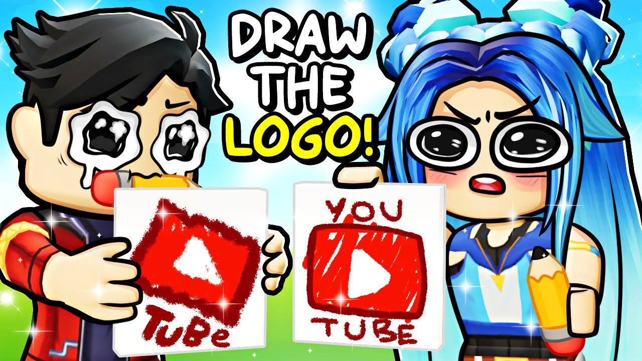 Пробуем рисовать логотипы по памяти в Roblox!