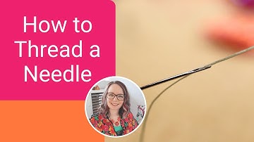 How to Easily Thread Your Beading Needle 🪡 (beadweaving tips)
