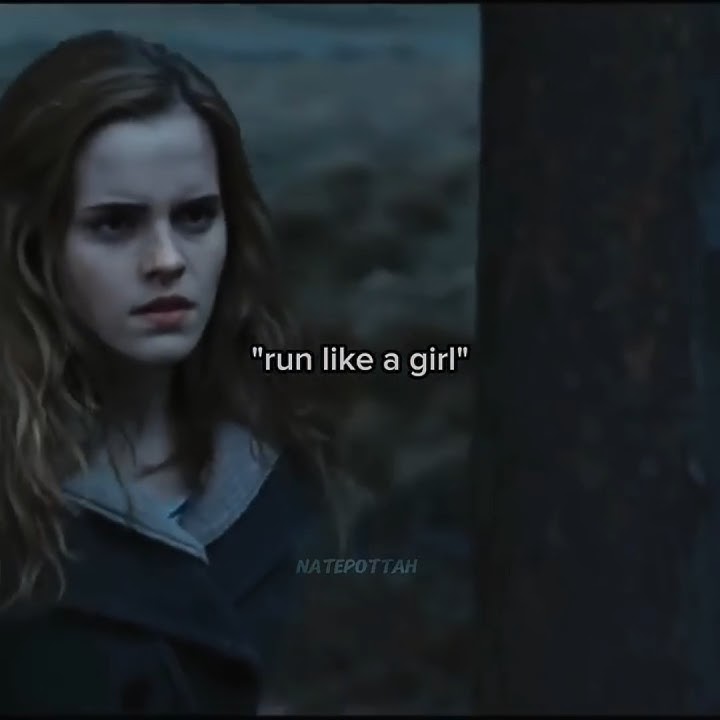 I never realized that Hermione might have run not out of fear of death |#harrypotter #edit #hermione
