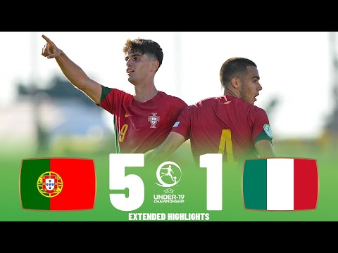 Portugal vs Italy | Highlights | U19 European Championship 06-07-2023