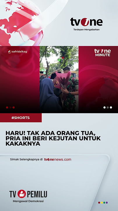 Download lagu Momen Seorang Adik Beri Kejutan untuk Kakaknya yang Wisuda #shorts #tvone #news