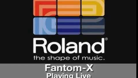 Roland Fantom X Keyboard Workstation | Playing Live